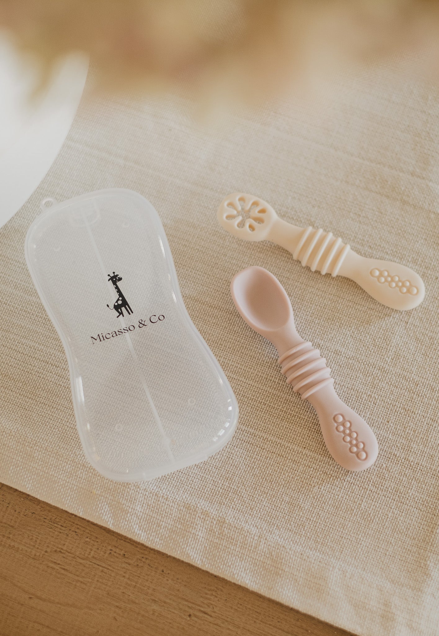 Silicone Baby-Led Weaning Spoons | Set of 2