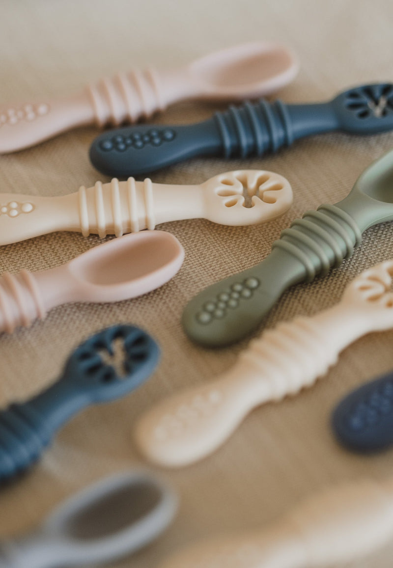 Silicone Baby-Led Weaning Spoons | Set of 2