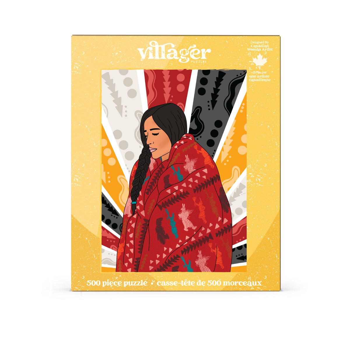 Matriarch Blanket | 500-Piece Puzzle for Adults | Designed in Canada by Jadyn Williams