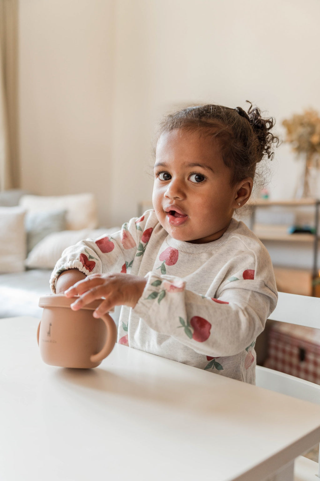 2-in-1 Silicone Kids' Cup | Snack and Drink