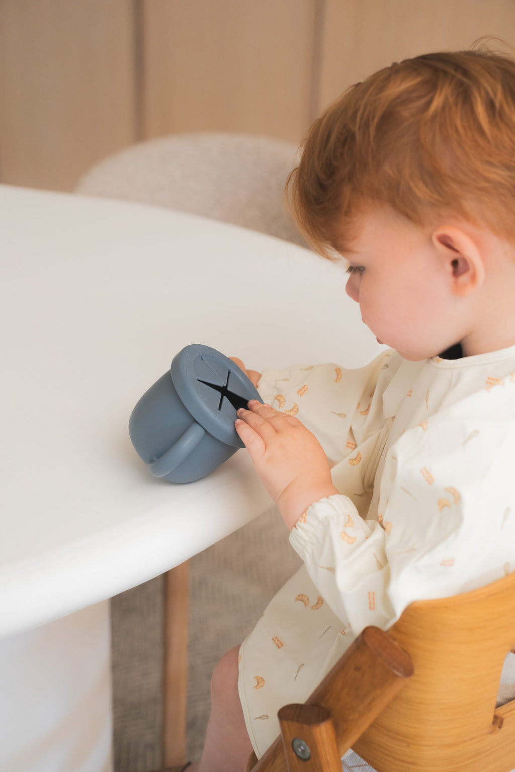 2-in-1 Silicone Kids' Cup | Snack and Drink
