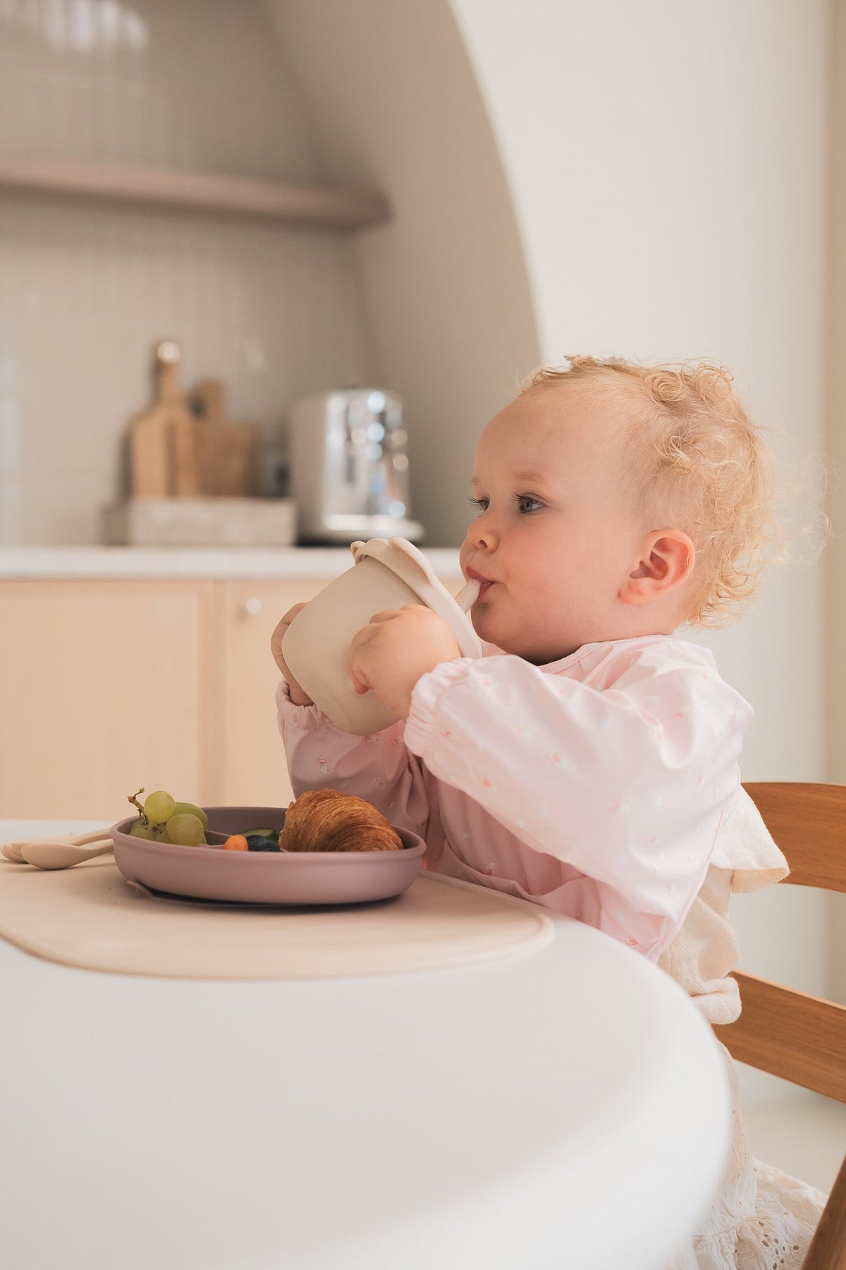 2-in-1 Silicone Kids' Cup | Snack and Drink