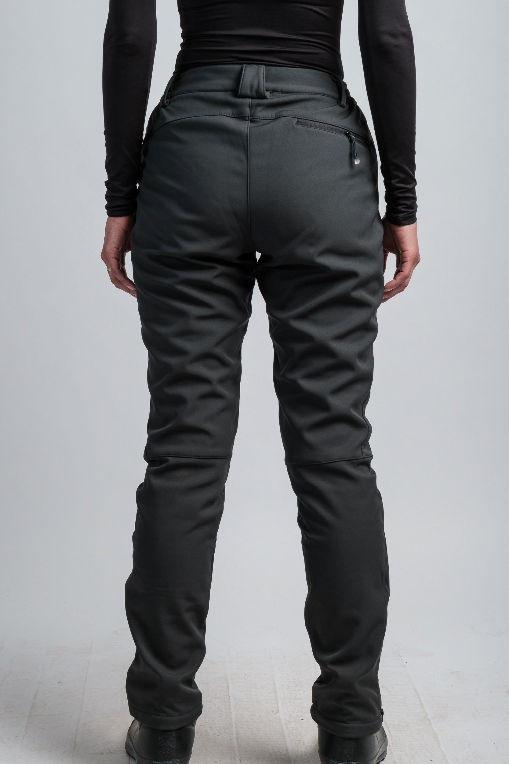 Women's Gray High Waist V2 Adventure Water Resistant Pants