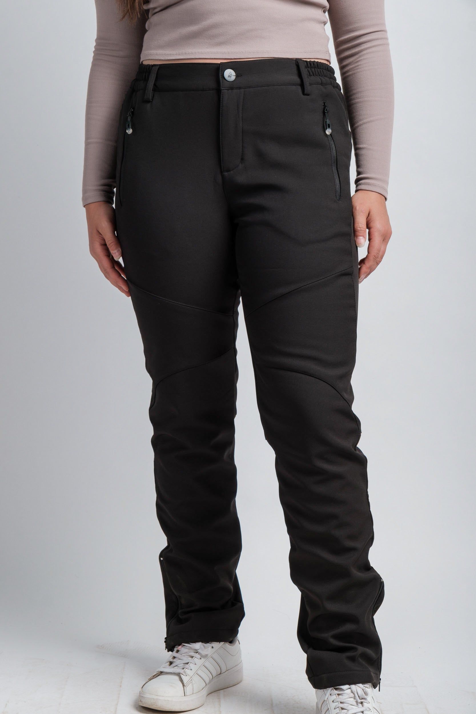 Women's Black High Waist V2 Adventure Water Resistant Pants