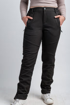 Women's Black High Waist V2 Adventure Water Resistant Pants
