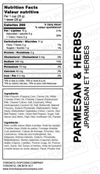 Parmesan & Herbs Popcorn