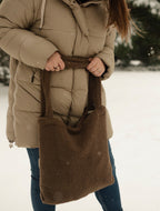 Teddy Fleece Tote