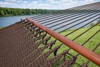 Deluxe Polyester Rope Hammock with 3-Beam Stand