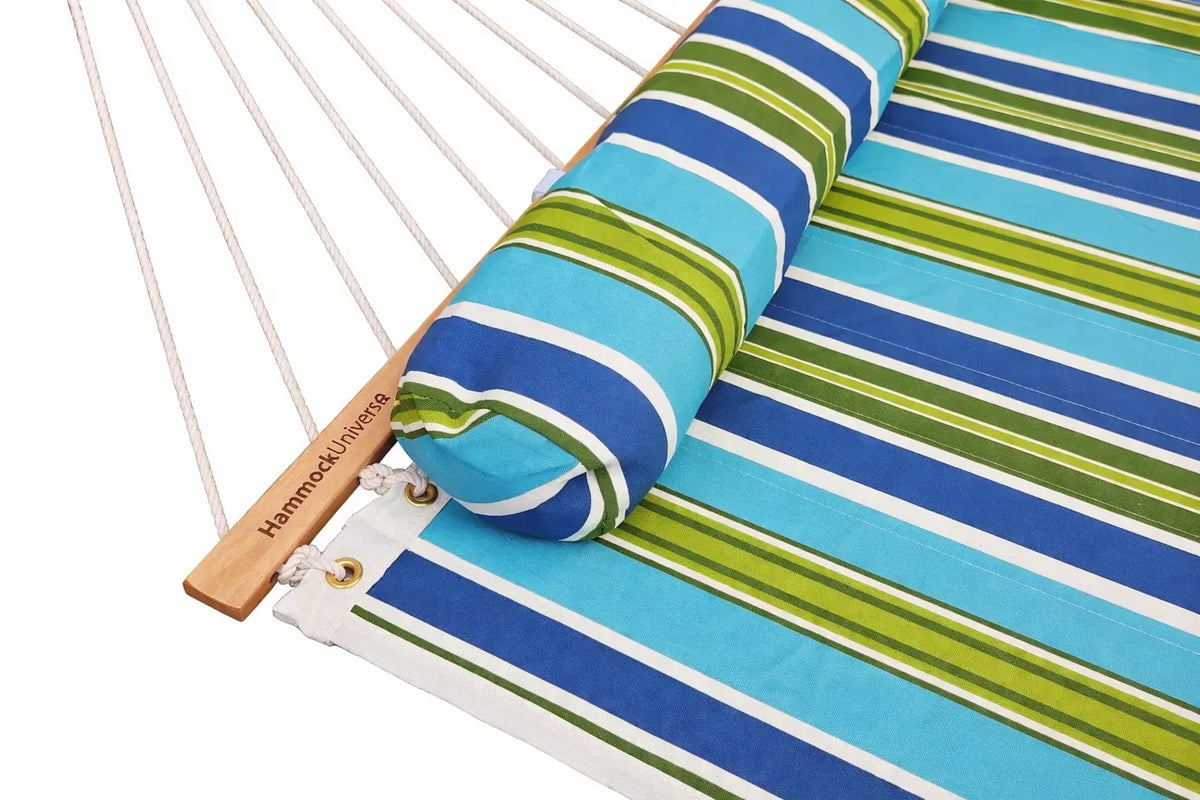 Deluxe Quilted Hammock with 3-Beam Stand