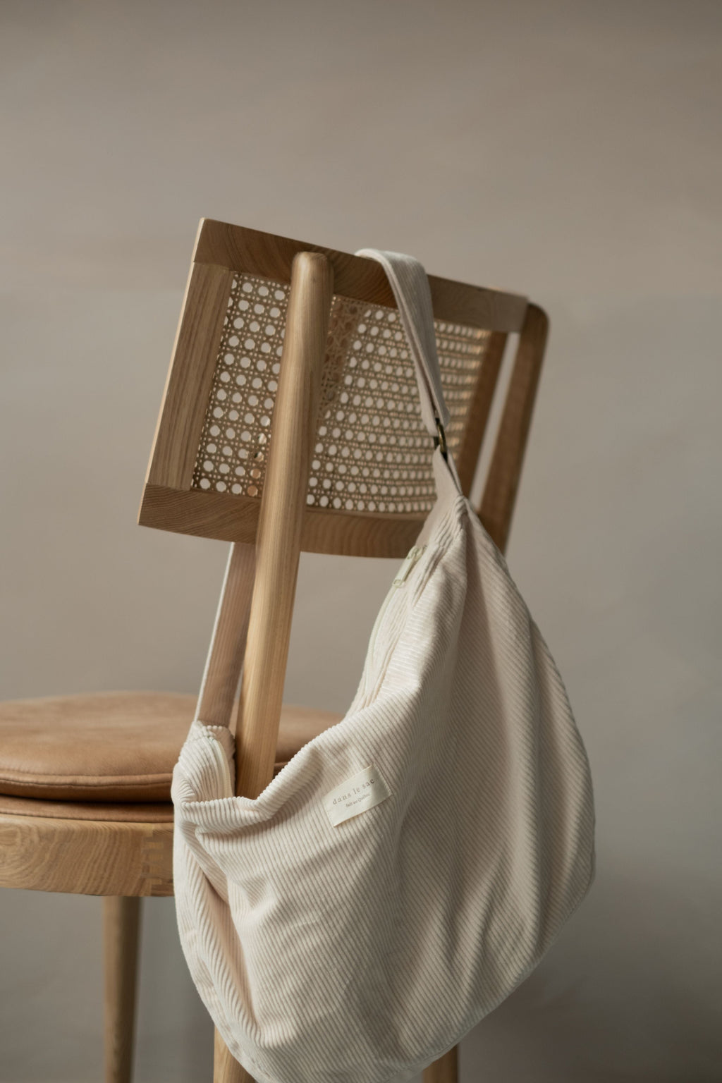 Corduroy Crescent Bag | Adjustable Strap