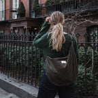 Corduroy Crescent Bag | Adjustable Strap