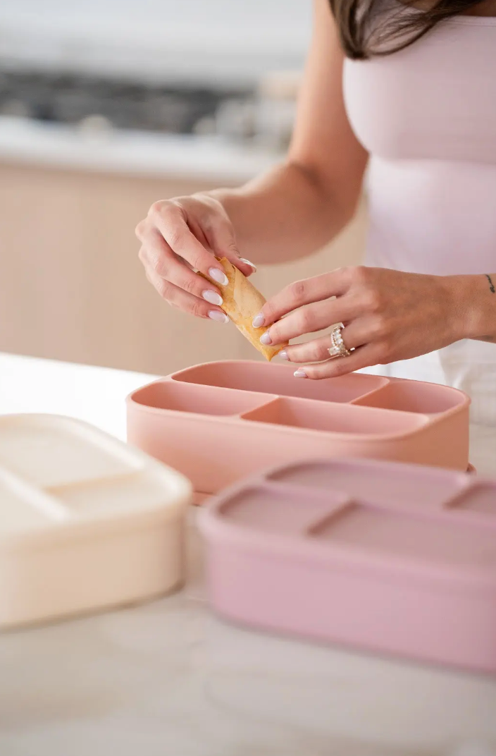 Silicone Bento Lunch Box | 4 Compartments