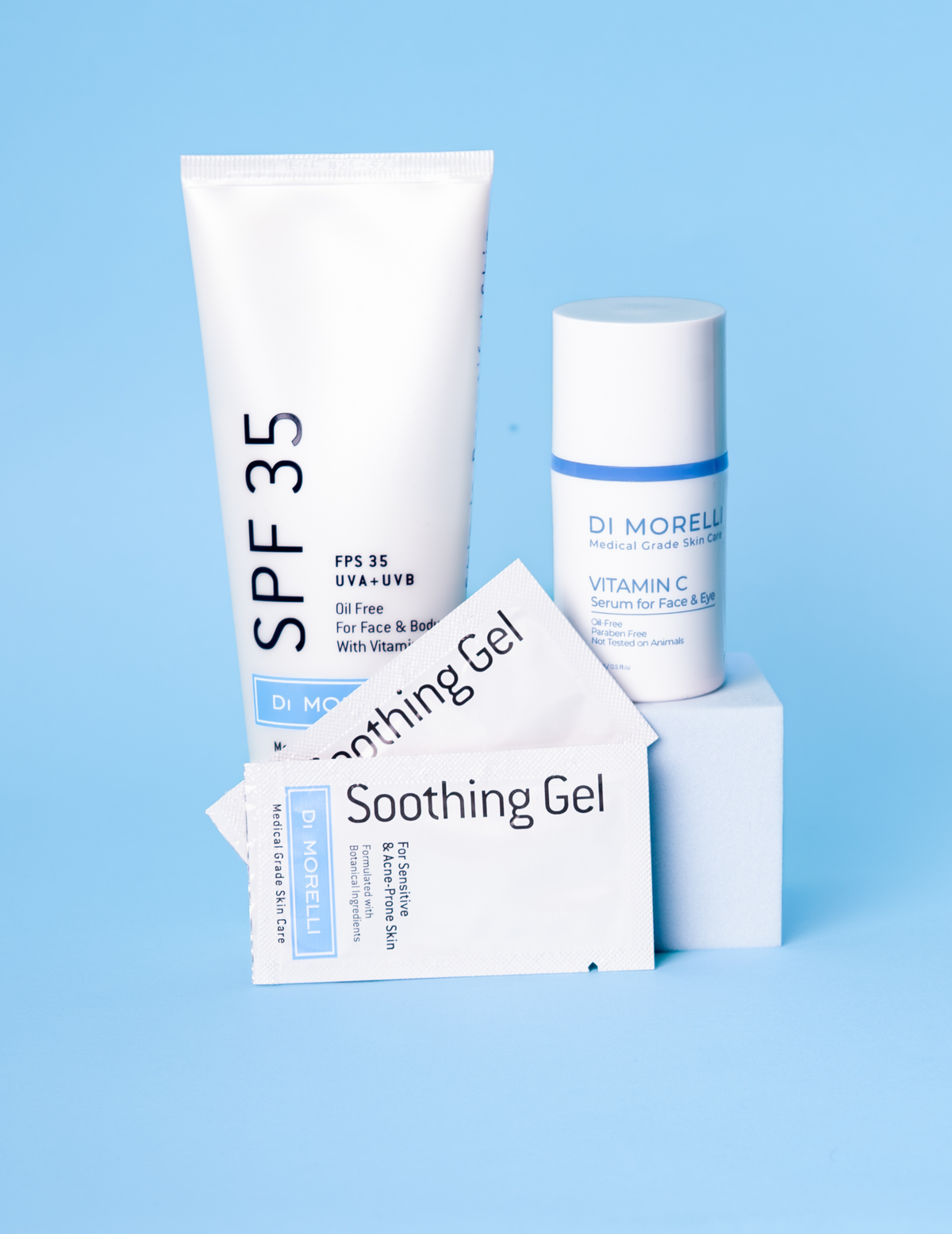Summer Kit with Pink Cosmetic Bag