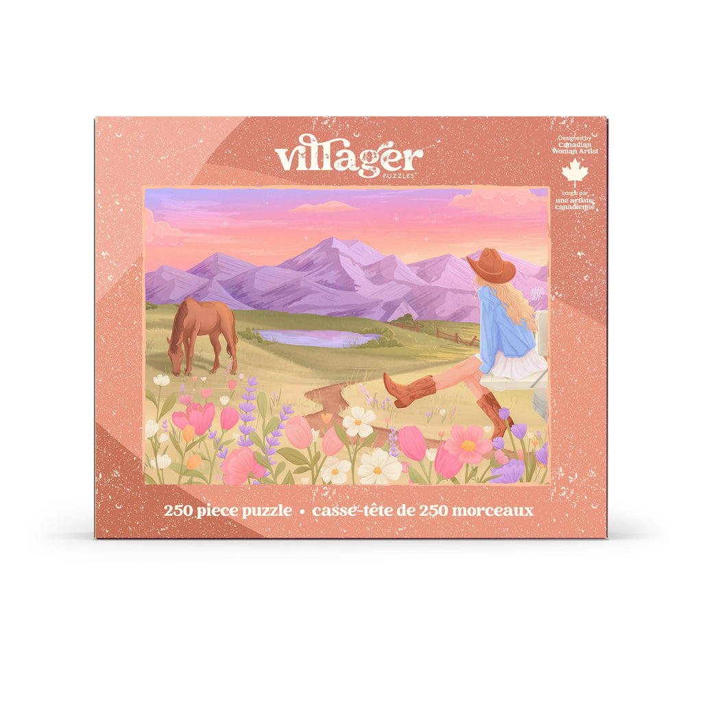Rockies Meadow | 250 Piece Puzzle | Kids & Adults | Designed in Canada by Ella Madarash