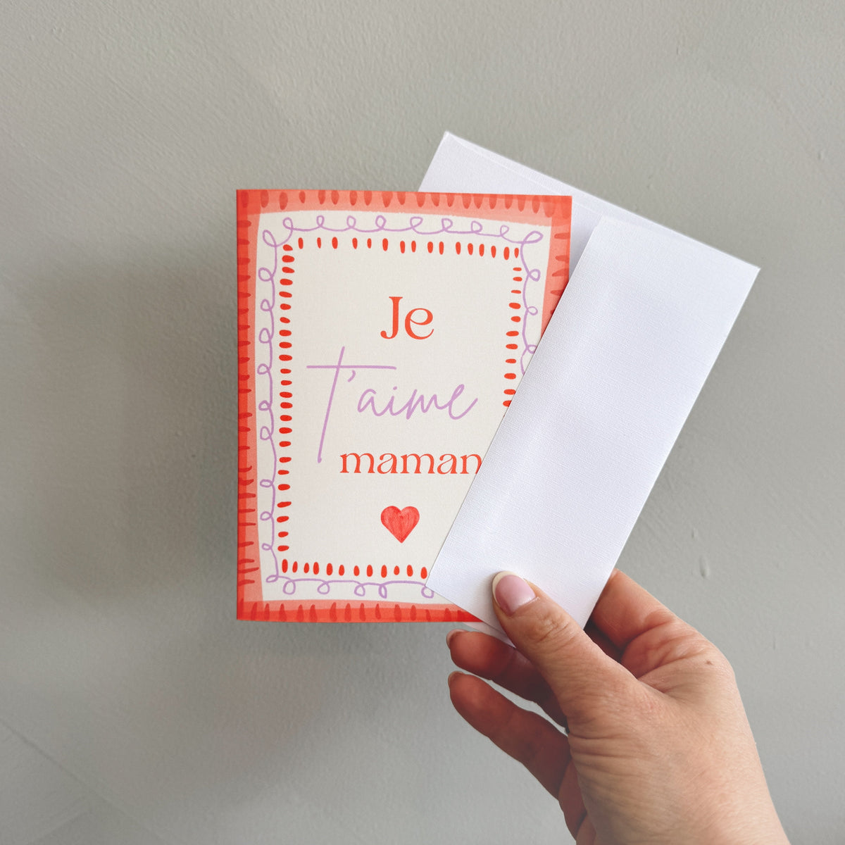 Greeting Card — I Love You Mom