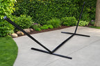 Cotton Rope Hammock with 3-Beam Stand