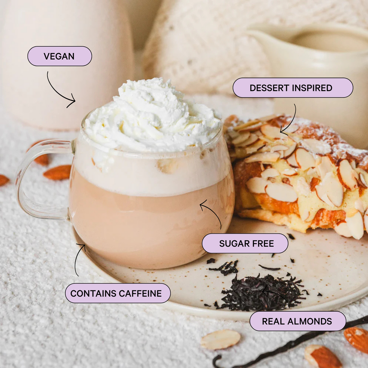 Almond Biscotti Tea