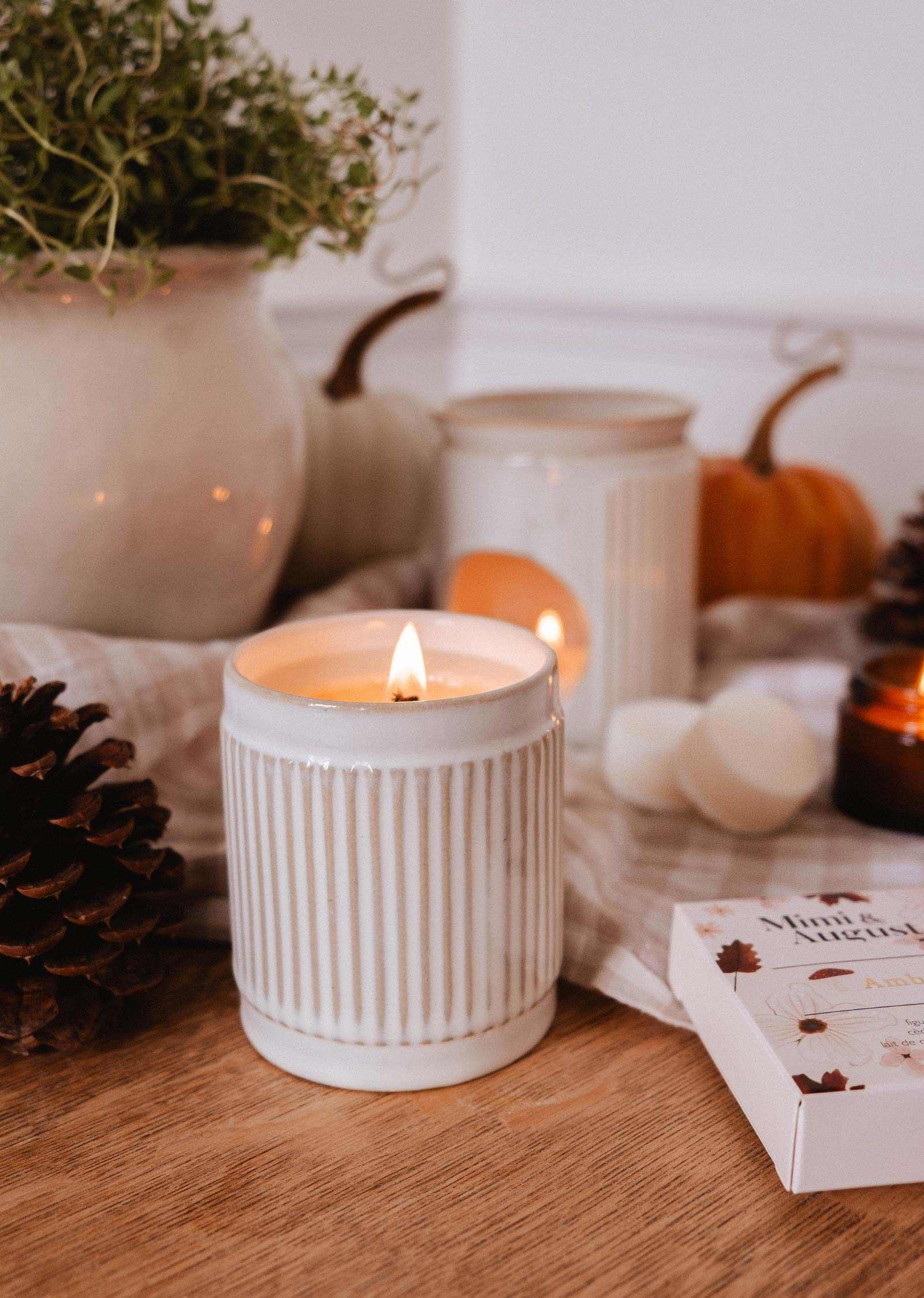 Ambre - Reusable Soy Candle