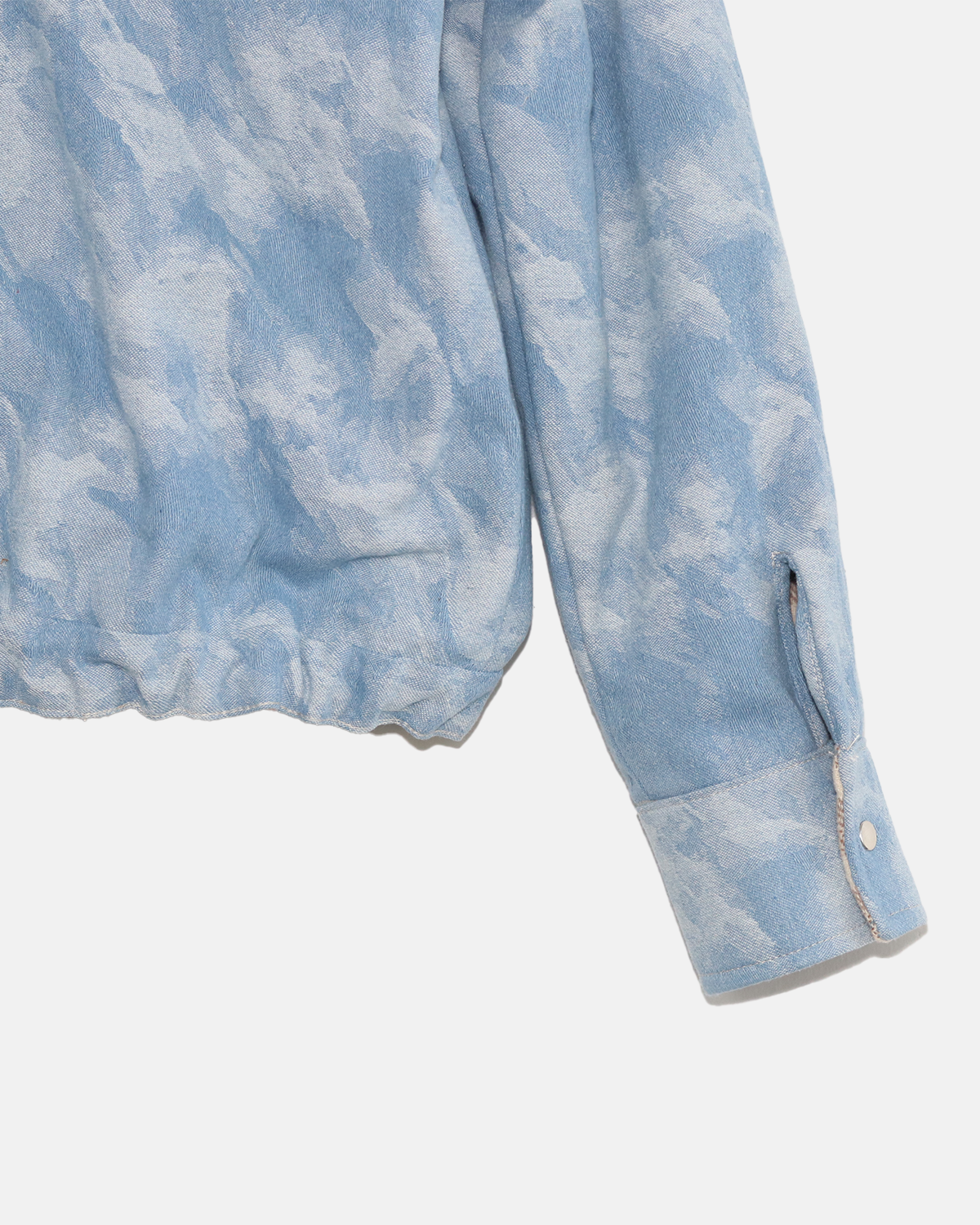 Reversible Denim Bomber Jacket
