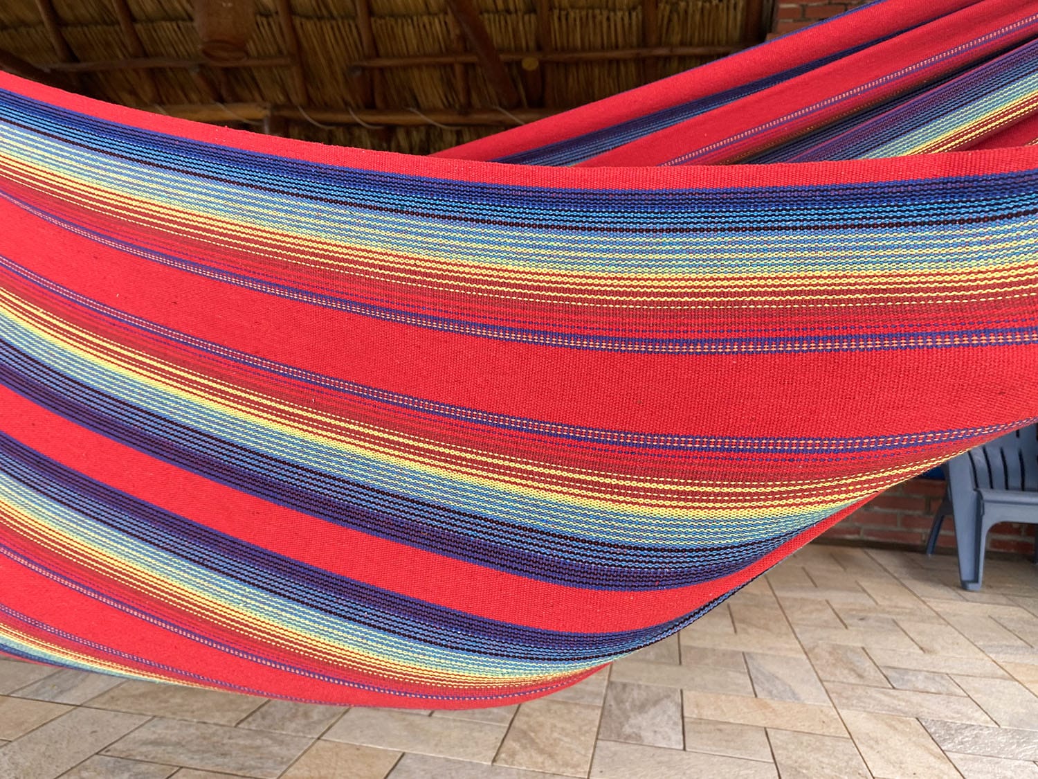 Premium Brazilian Style Double Hammock with Universal Stand