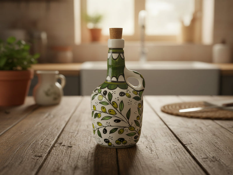 Handmade Ceramic Oil Dispenser