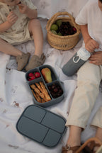 Silicone Bento Lunch Box | 4 Compartments