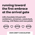 spiced kiss milk chocolate bar