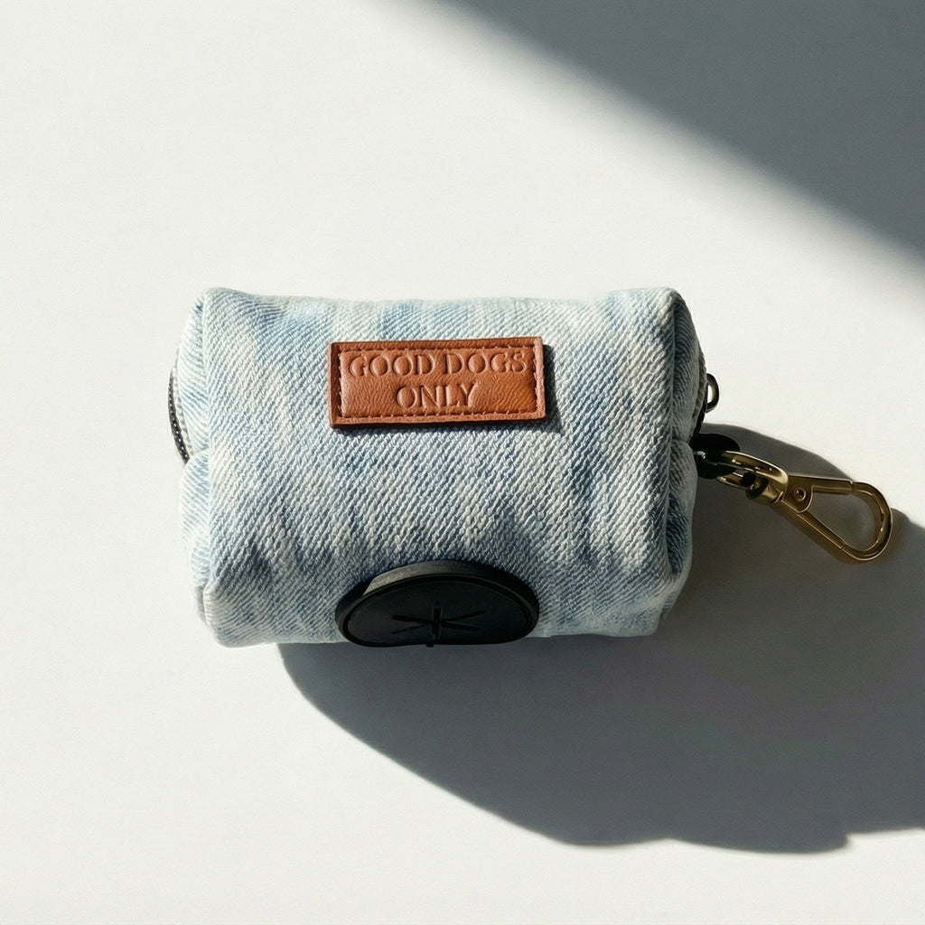 Denim Waste Bag Holder