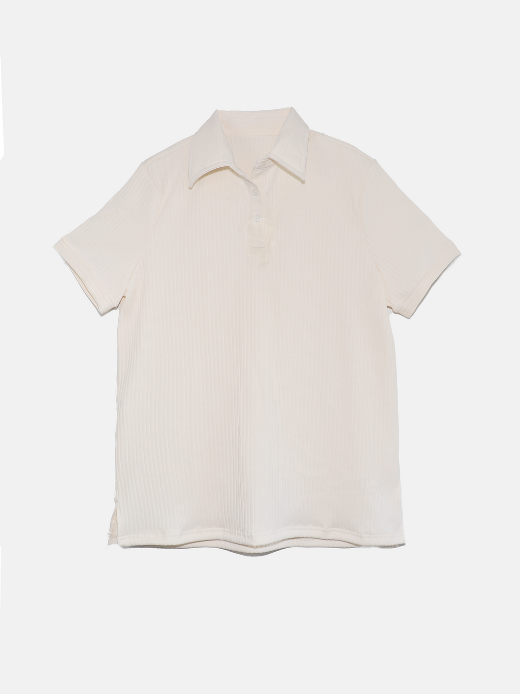 Retro Ribbed Polo