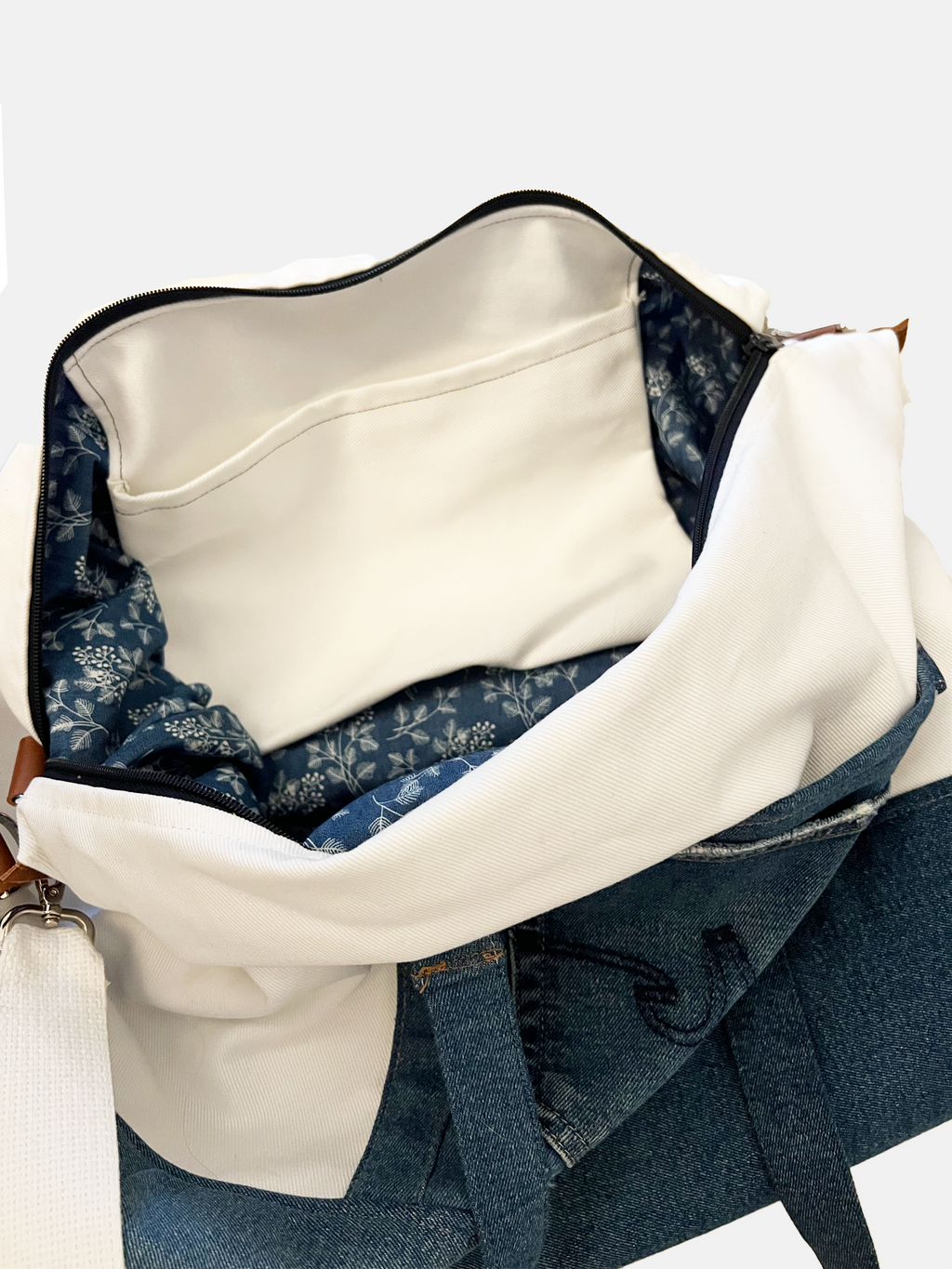 AmNot Weekender Bag — Recycled Denim