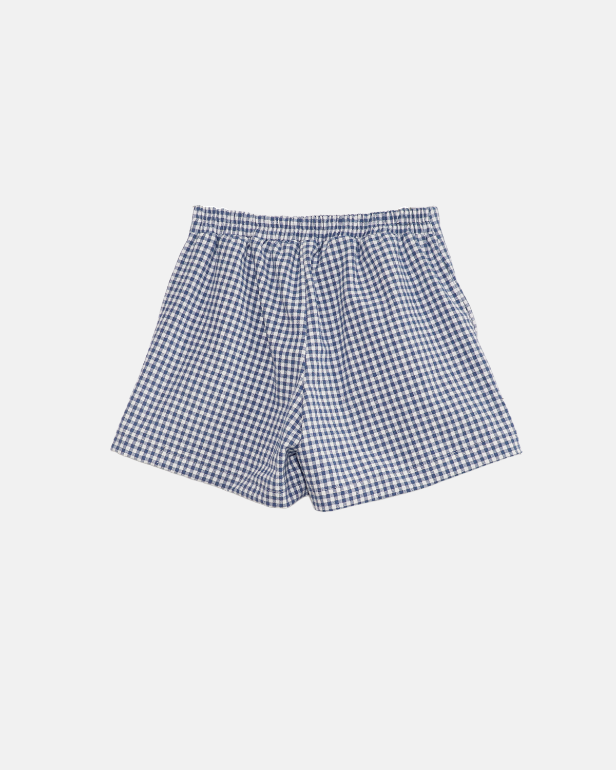Organic Cotton Gingham Skort