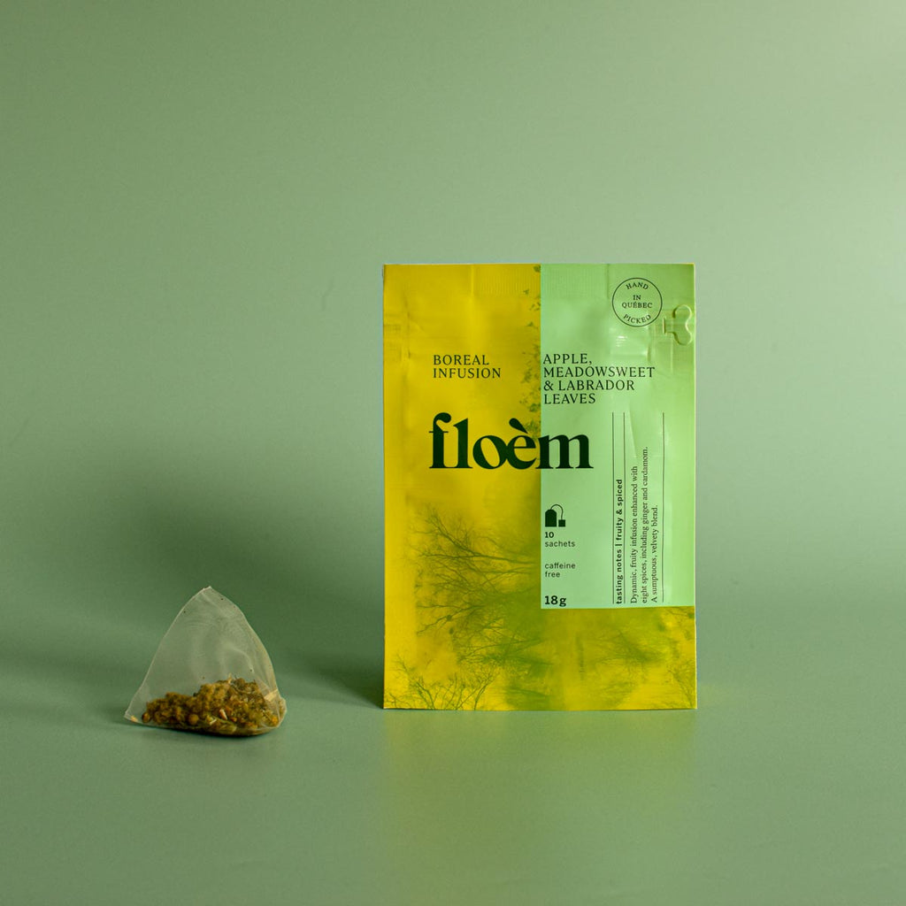 Herbal Tea Bags — Apple, Meadowsweet & Labrador Tea Leaf
