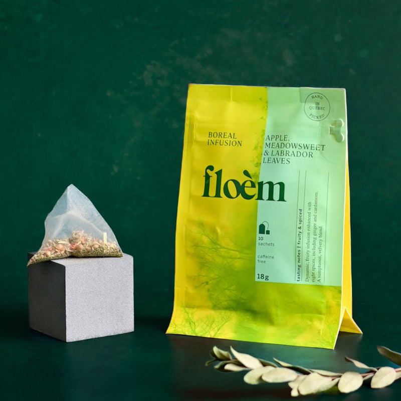 Herbal Tea Bags — Apple, Meadowsweet & Labrador Tea Leaf