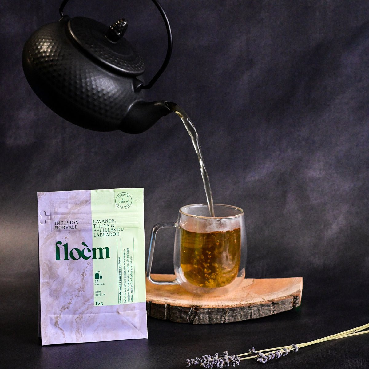 Herbal Tea Bags — Cedar, Lavender & Labrador Tea Leaf