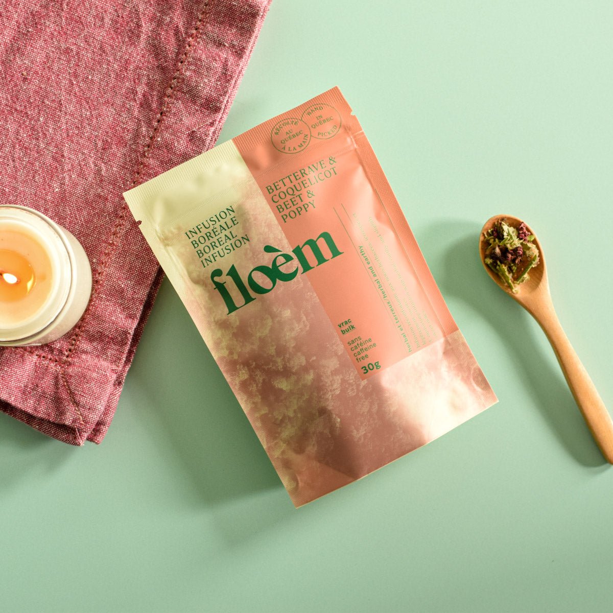 Loose Herbal Tea — Beetroot & Poppy