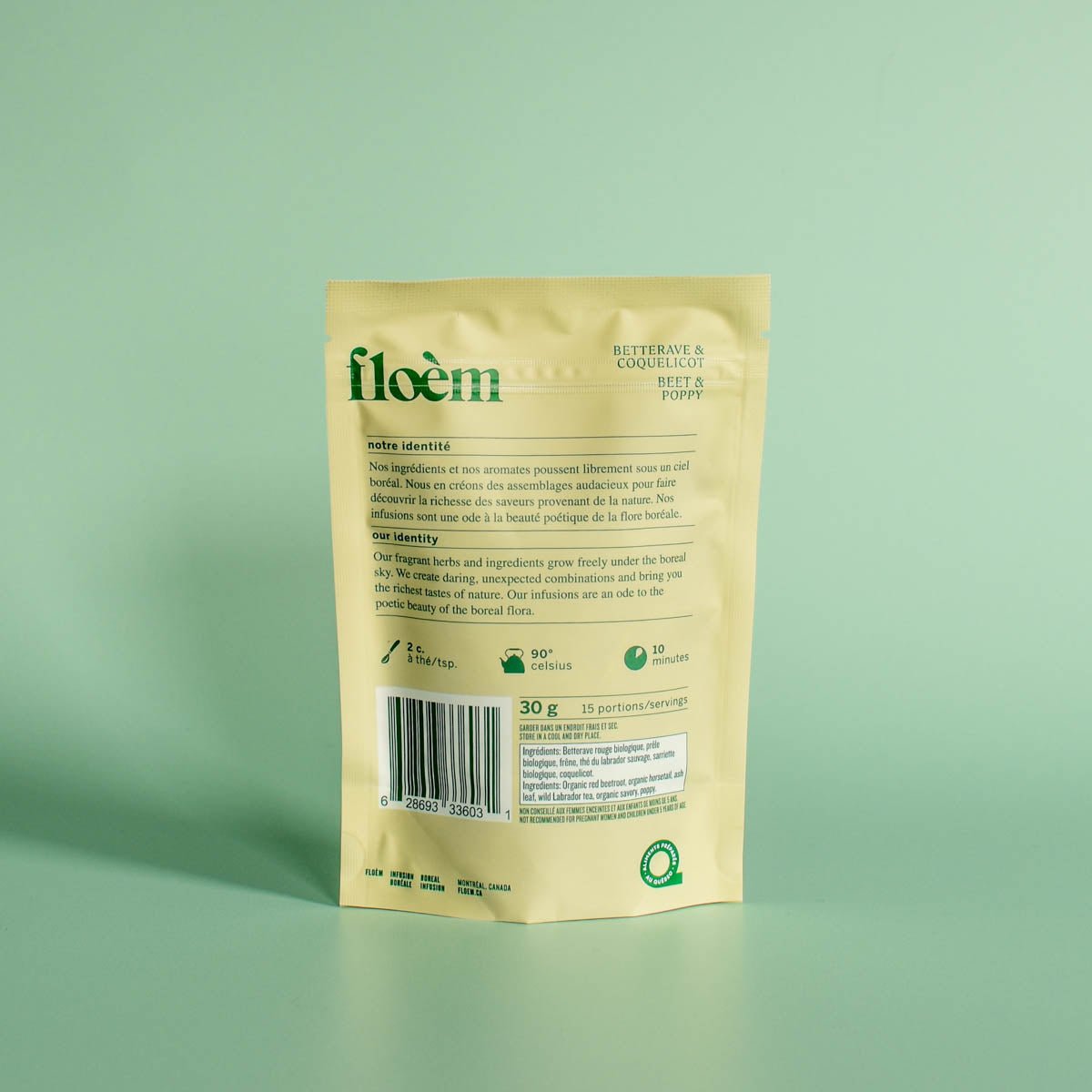 Loose Herbal Tea — Beetroot & Poppy