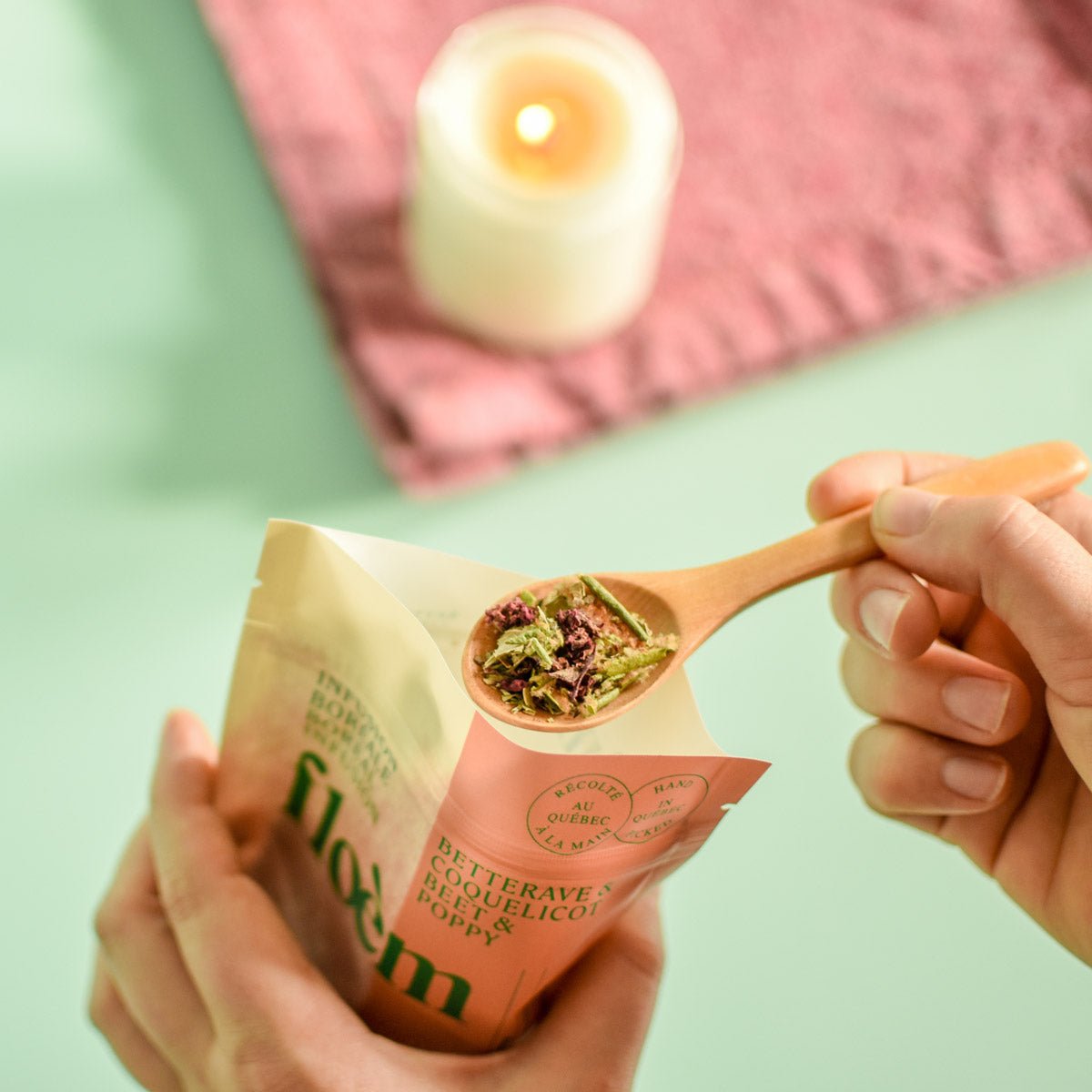Loose Herbal Tea — Beetroot & Poppy