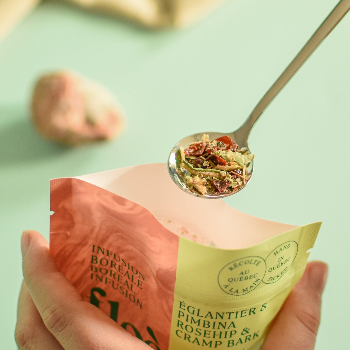 Loose Herbal Tea — Rosehip & Highbush Cranberry