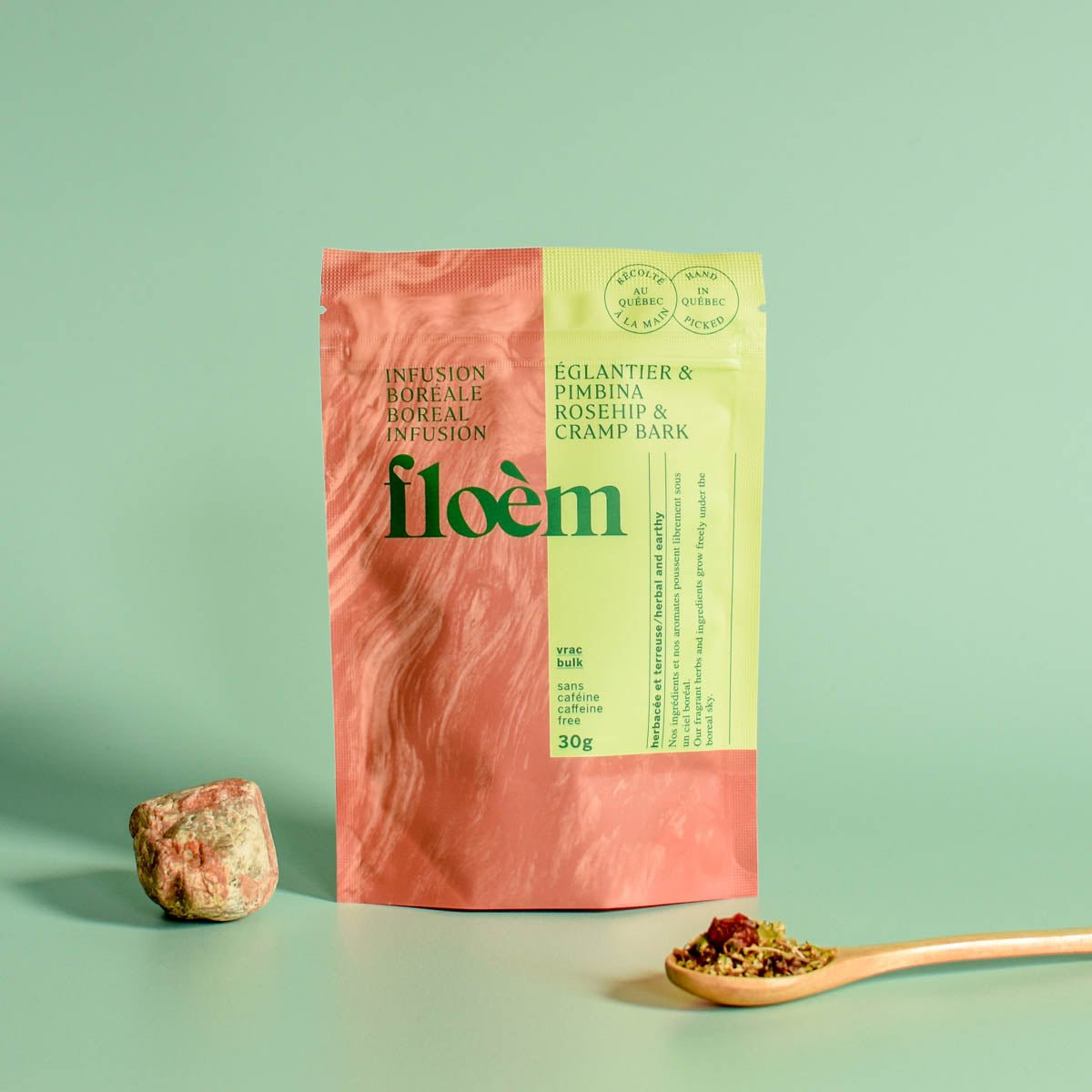 Loose Herbal Tea — Rosehip & Highbush Cranberry