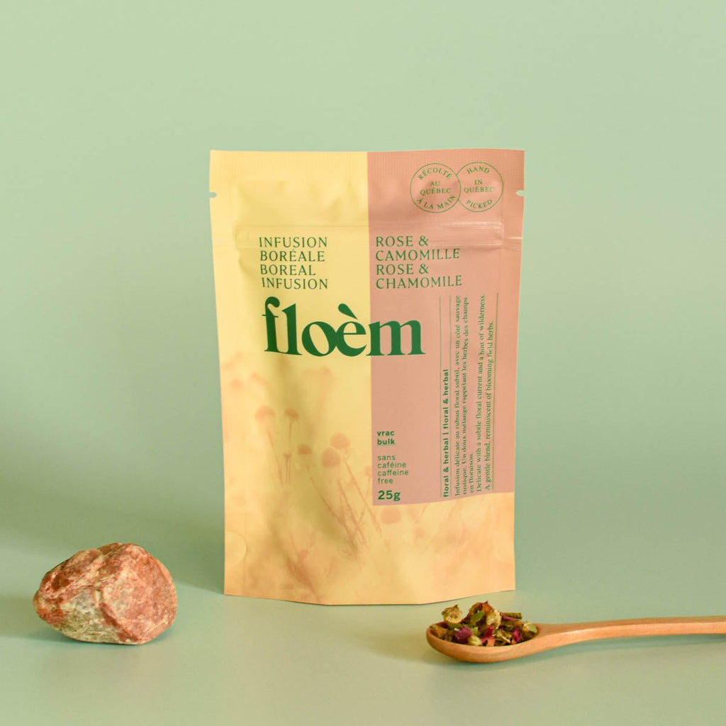 Loose Herbal Tea — Rose & Chamomile
