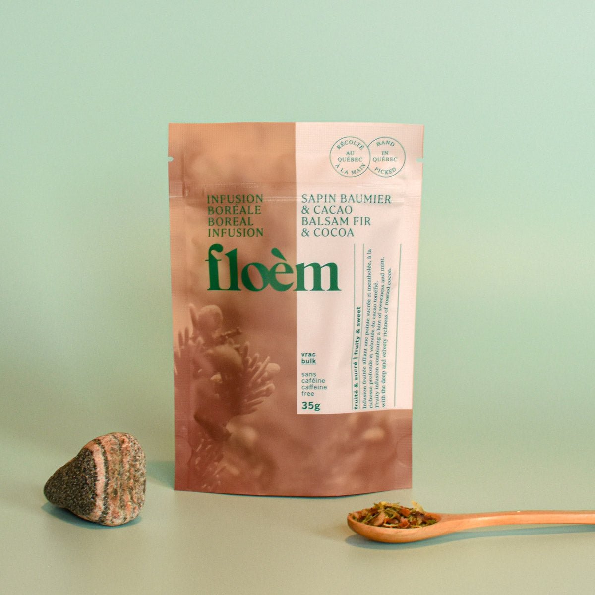 Loose Herbal Tea — Balsam Fir & Cacao