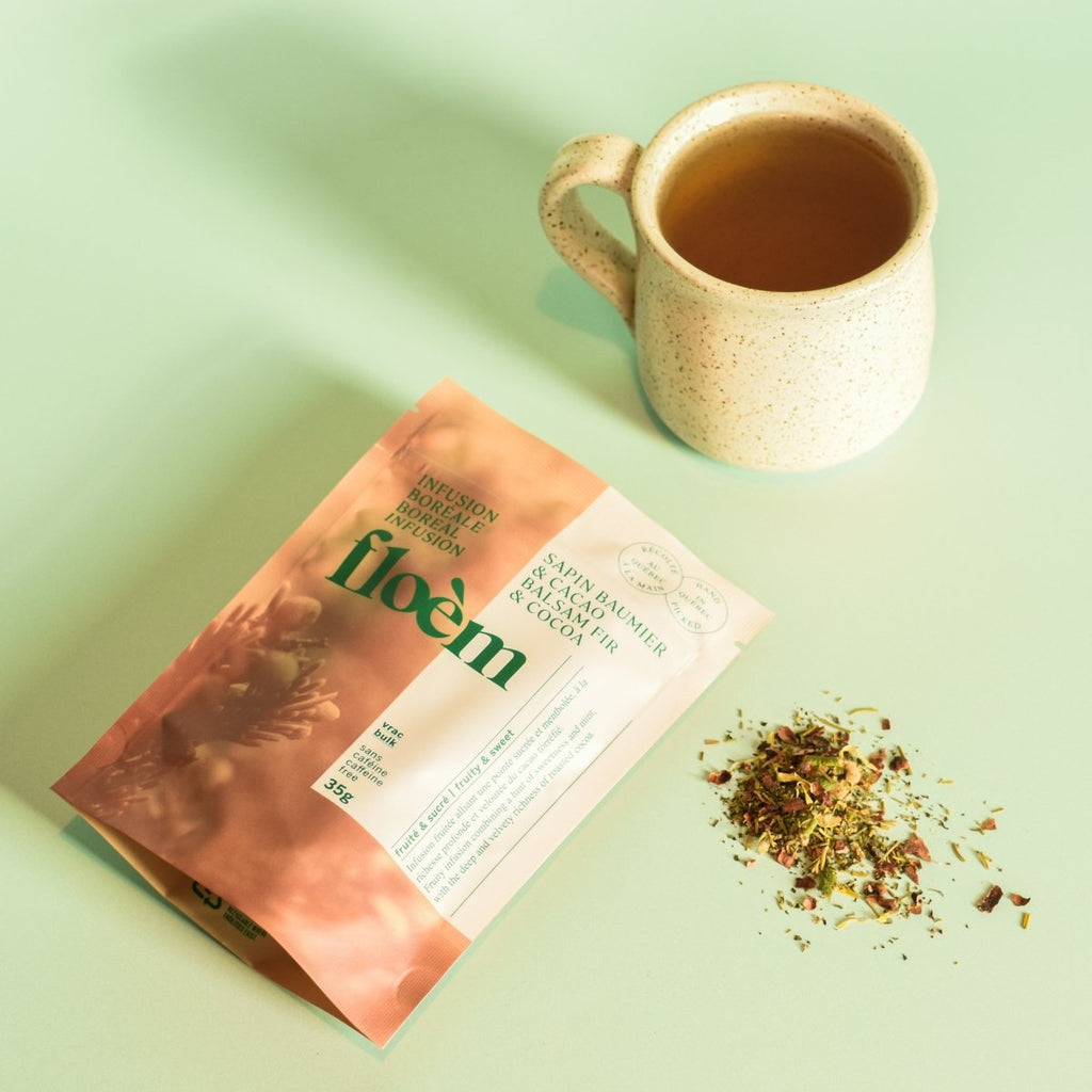 Loose Herbal Tea — Balsam Fir & Cacao
