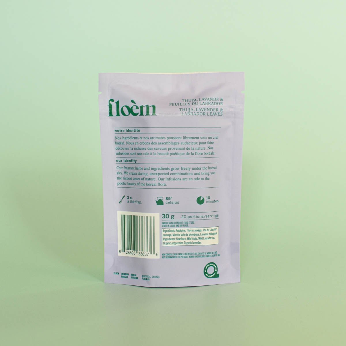 Loose Herbal Tea — Cedar & Lavender