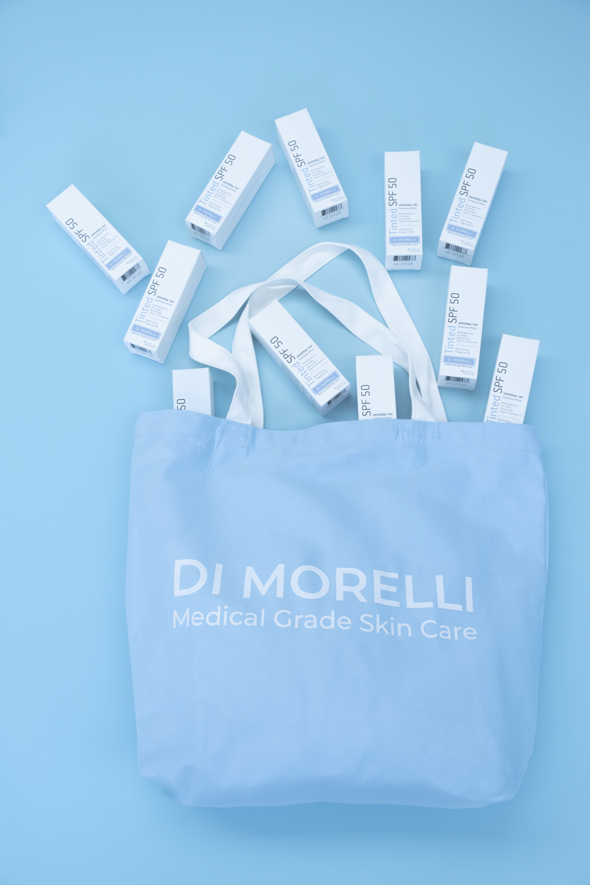 Blue Tote Bag